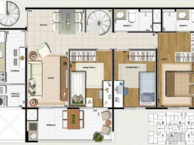 #2551 - Duplex para Venda em São Paulo - SP - 2