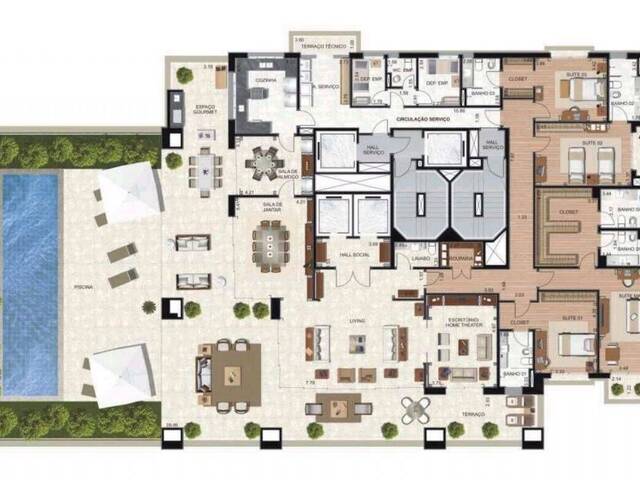 #5629 - Duplex para Locação em São Paulo - SP - 1