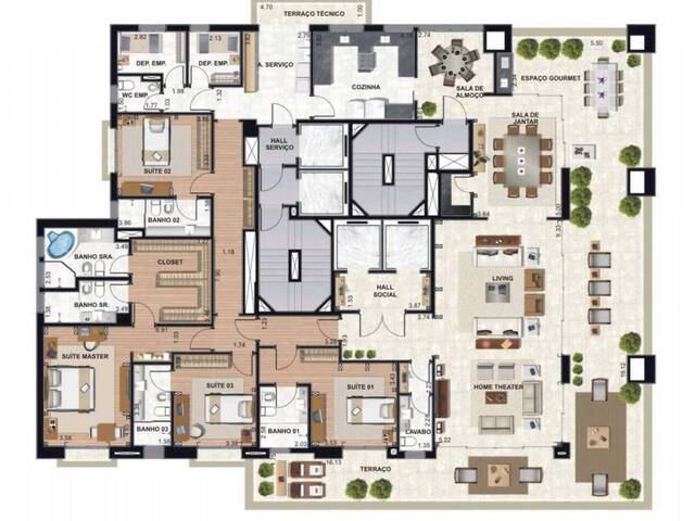 #5629 - Duplex para Locação em São Paulo - SP - 2