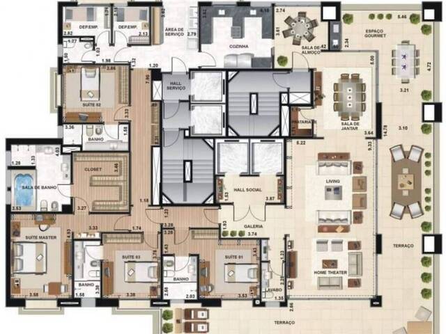 #5629 - Duplex para Locação em São Paulo - SP - 3